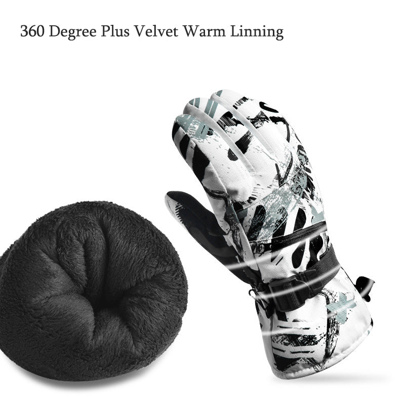 Novara Waterproof Winter Ski Gloves Touchscreen Thermal Snowboard Mittens