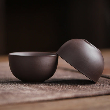 Royora Portable Clay Gongfu Tea Set with Travel Case