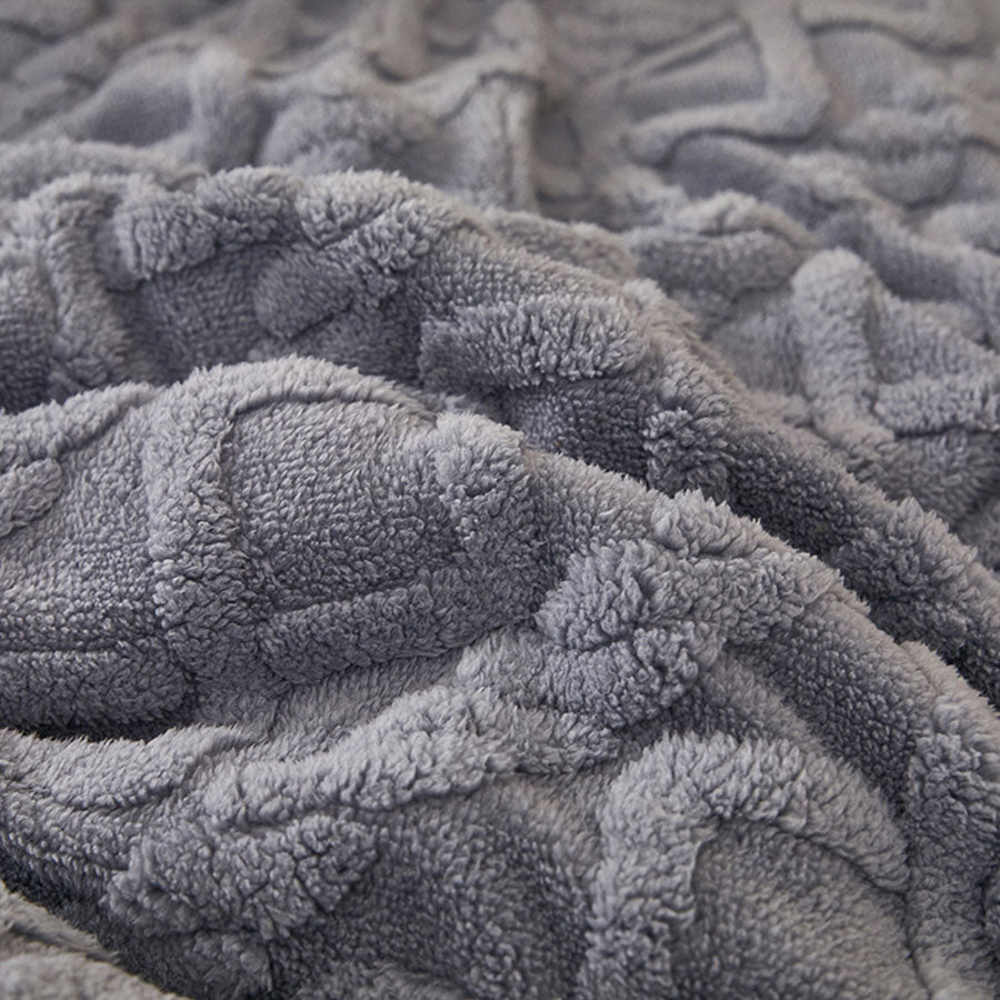 Royeva Heavy Weighted Blanket-Soft Velvet Warm Comforter