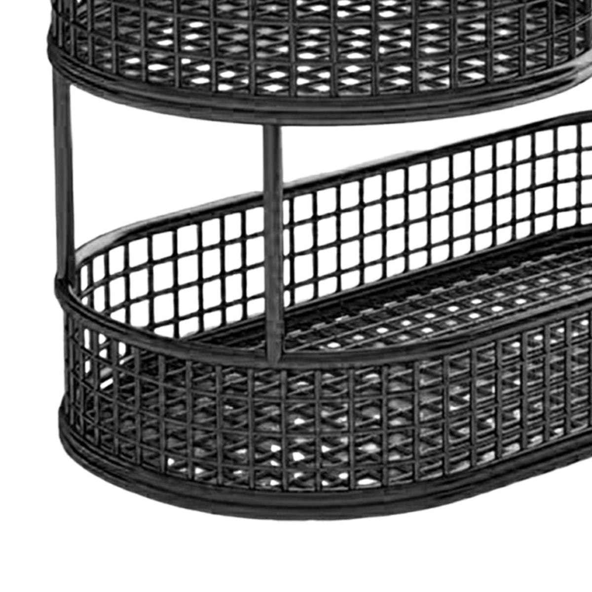 Royelle Gold 3-Tier Kitchen Counter Organizer-Fruit Basket Stand