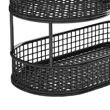Royelle Gold 3-Tier Kitchen Counter Organizer-Fruit Basket Stand