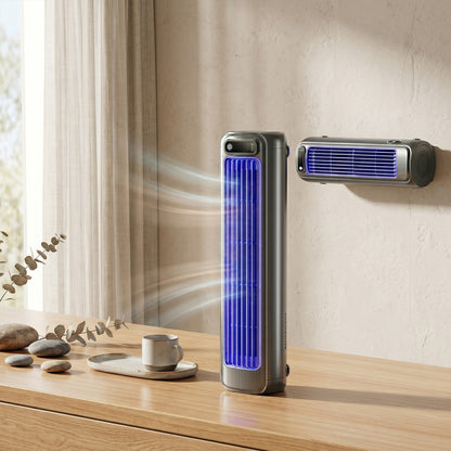 Royeva Portable Rechargeable Mini Air Conditioner-Cooling Fan With 12 Hour Battery