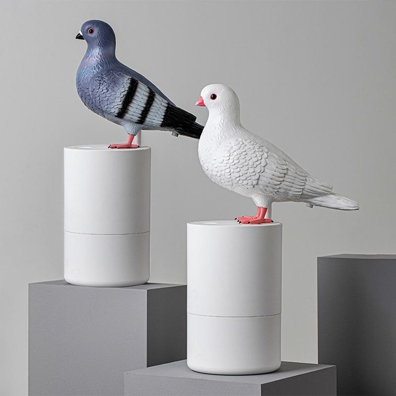 Royelle Decorative Dove Bird Liquid Soap Dispenser For Bathroom