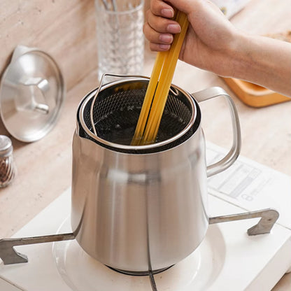 Royora Deep Fryer with Oil Filtration and Storage Function