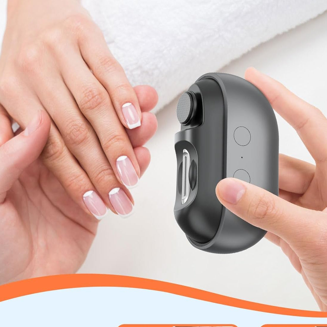 Smart Nail Clipper with UV Sterilizer for Hygienic Grooming at Home or Travel