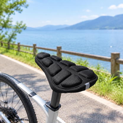 Royeva Shock Absorbing Bicycle Seat Cushion-Comfort Saddle Cover