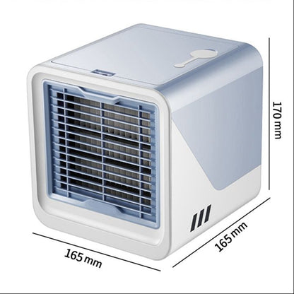 Eloria Portable Evaporative Air Cooler Fan with 120° Airflow & Night Light-USB Powered