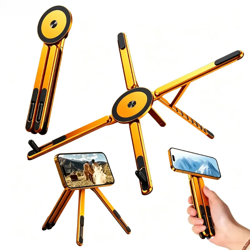 Novara Foldable Magnetic Phone Stand For Desk And Travel