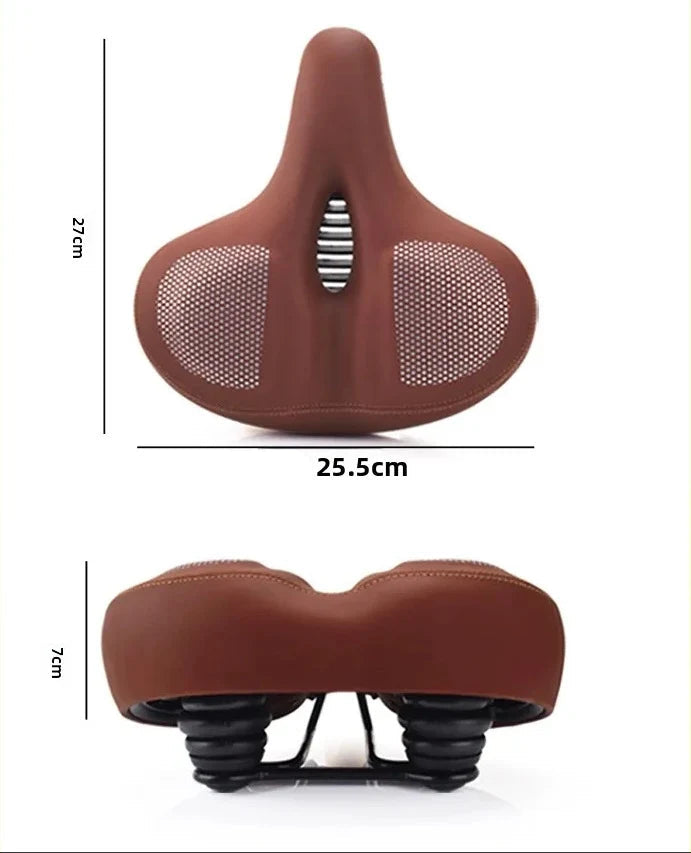 Royora Oversized Comfort Bike Seat-Extra Soft Padded Bicycle Saddle