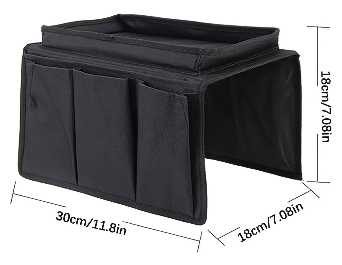 Royelle Sofa Armrest Organizer And Remote Holder-Couch Caddy