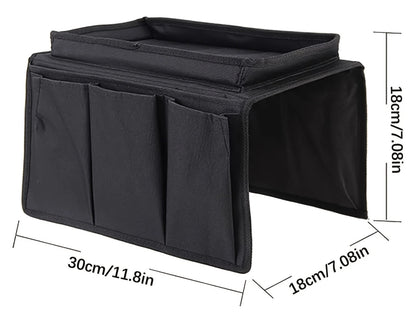 Royelle Sofa Armrest Organizer And Remote Holder-Couch Caddy