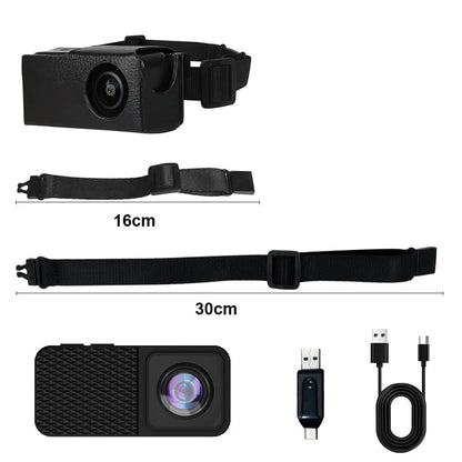Novara 1080P HD Portable Pet Collar Camera-Wide Angle Dog Cat POV Video Recorder