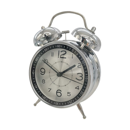 Royelle Retro Twin Bell Alarm Clock-Loud Analog Clock for Bedroom