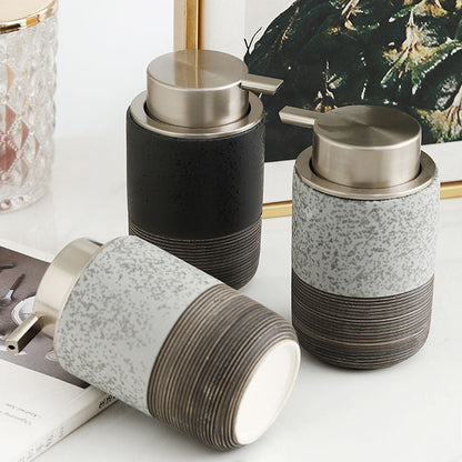 Royeva Matte Ceramic Hand Soap Dispenser For Bathroom And Kitchen