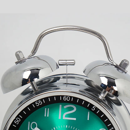 Royelle Retro Twin Bell Alarm Clock-Loud Analog Clock for Bedroom
