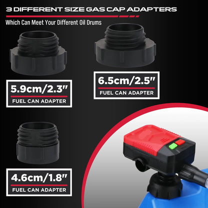 Royeva Battery Powered Fuel Transfer Pump With Auto Stop Sensor