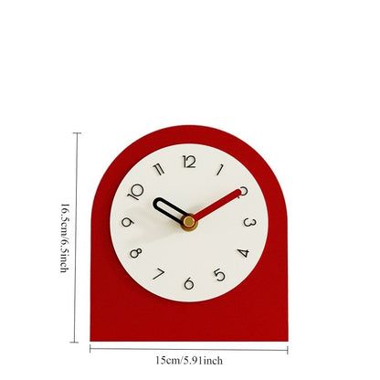 Royelle Modern Arch Pendulum Clock - Versatile Desktop & Wall Decor