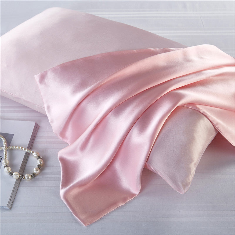 Royora 22 Momme Mulberry Silk Pillowcase-Satin Finish Pillow Cover