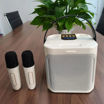 Royeva Portable Bluetooth Karaoke Speaker With 360 Surround Sound