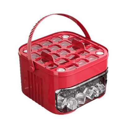 Royora 50-Cube Ice Maker with Storage Bin and Easy Press Release