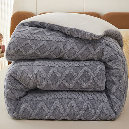 Royeva Heavy Weighted Blanket-Soft Velvet Warm Comforter