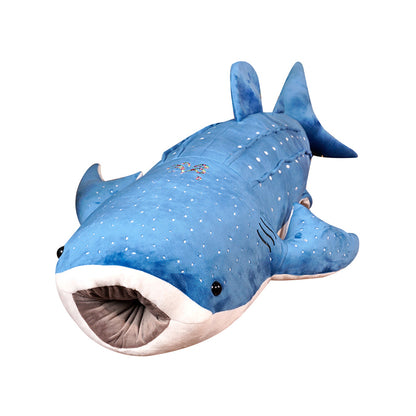 Royelle Giant Whale Shark Plush Toy-Soft Stuffed Animal Pillow