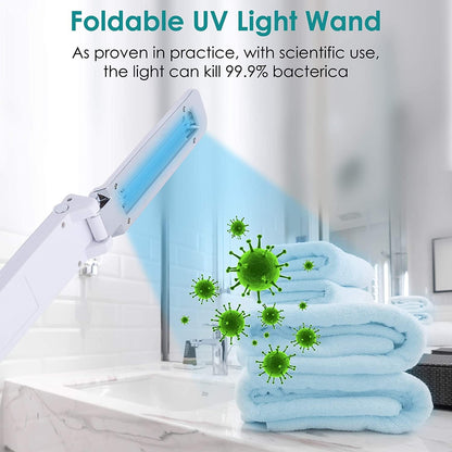 Novara Portable UV-C Sanitizing Wand for Germ-Free Surfaces at Home & Travel