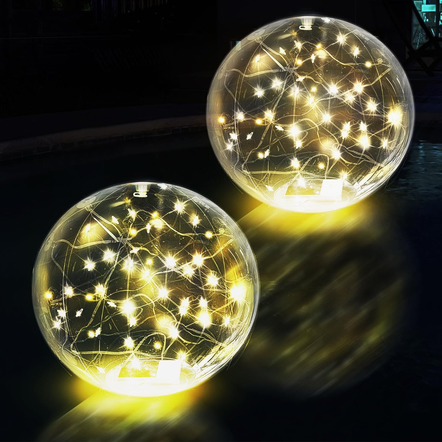 Royeva Solar LED Globe Light – Floating Outdoor Decor for Pool, Garden, Pond, Patio & Parties