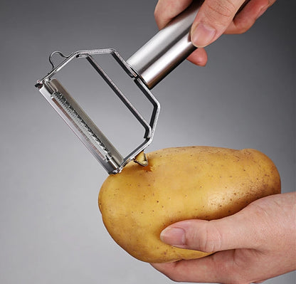 Royeva Dual Blade Vegetable Peeler And Julienne Cutter-Stainless Steel Kitchen Tool