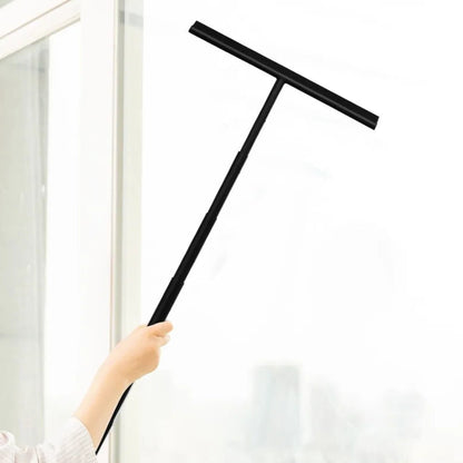 Royeva Extendable Shower Squeegee with Hook - Telescopic Glass Wiper for Bathroom & Car