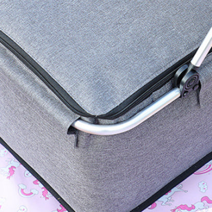 Royelle Foldable Insulated Picnic Basket-18L Portable Cooler Bag Black
