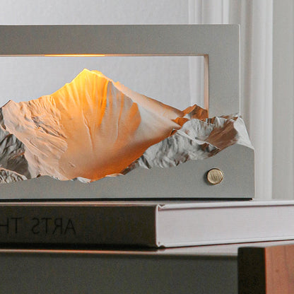 Novara Mountain LED Aromatherapy Lamp - Adjustable Color Light Diffuser for Relaxation