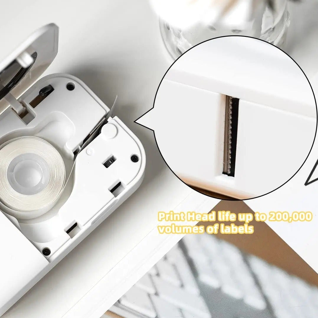 Royeva Mini Bluetooth Thermal Label Maker-Portable Wireless Inkless Printer