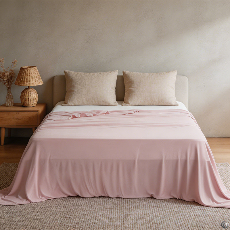 Royeva Cooling Blanket-Lightweight Breathable Silk Summer Bed Blanket