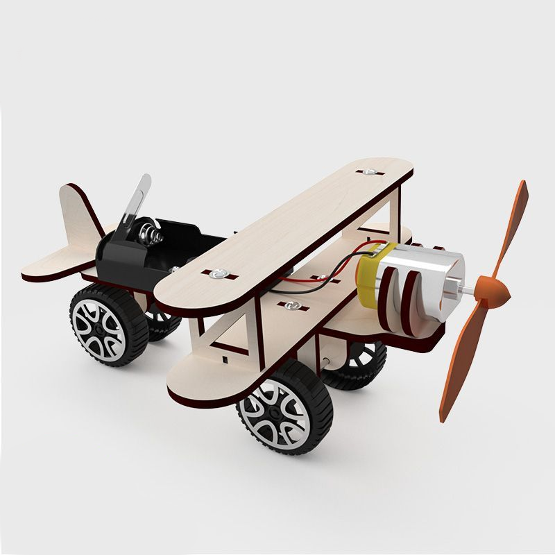 Royeva Wooden STEM Building Toy Educational Car Kit For Kids