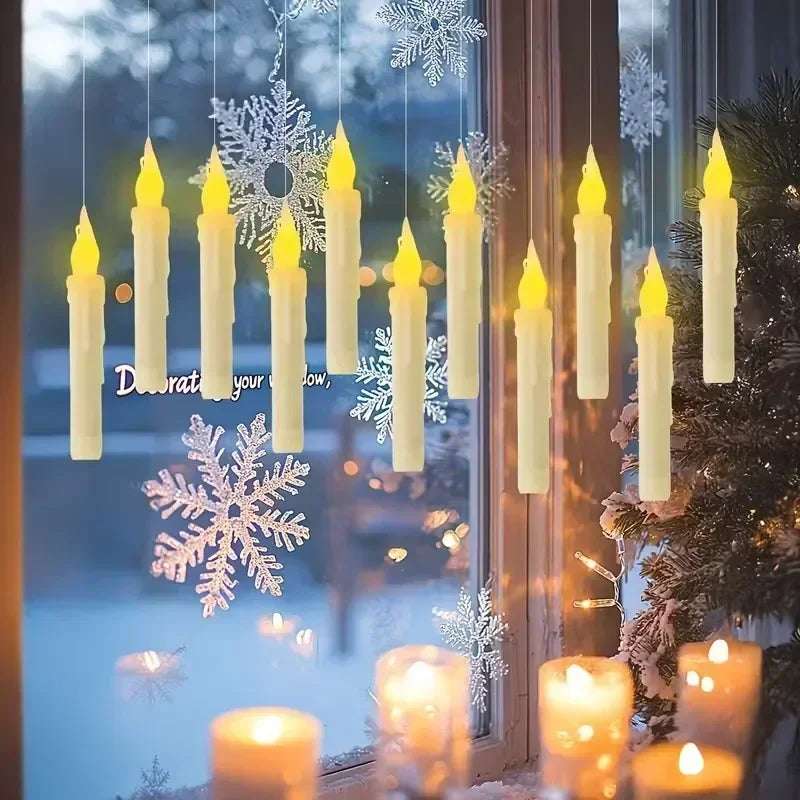 Royora Floating LED Candles with Remote Control for Magical Home Decor
