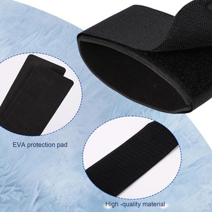 Royeva Ski and Snowboard Carrier Straps-Padded Velcro Snow Gear Holder Set