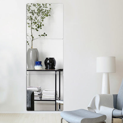 Royelle Flexible Self Adhesive Mirror Sheet Cut To Fit Wall Panel