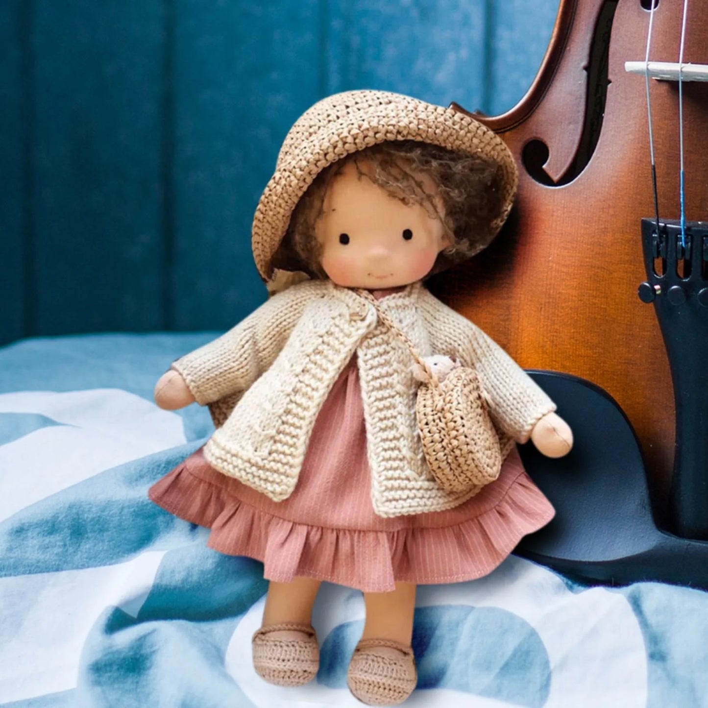 Sovere Soft Plush Doll for Imaginative Play - Cuddly Cotton Companion
