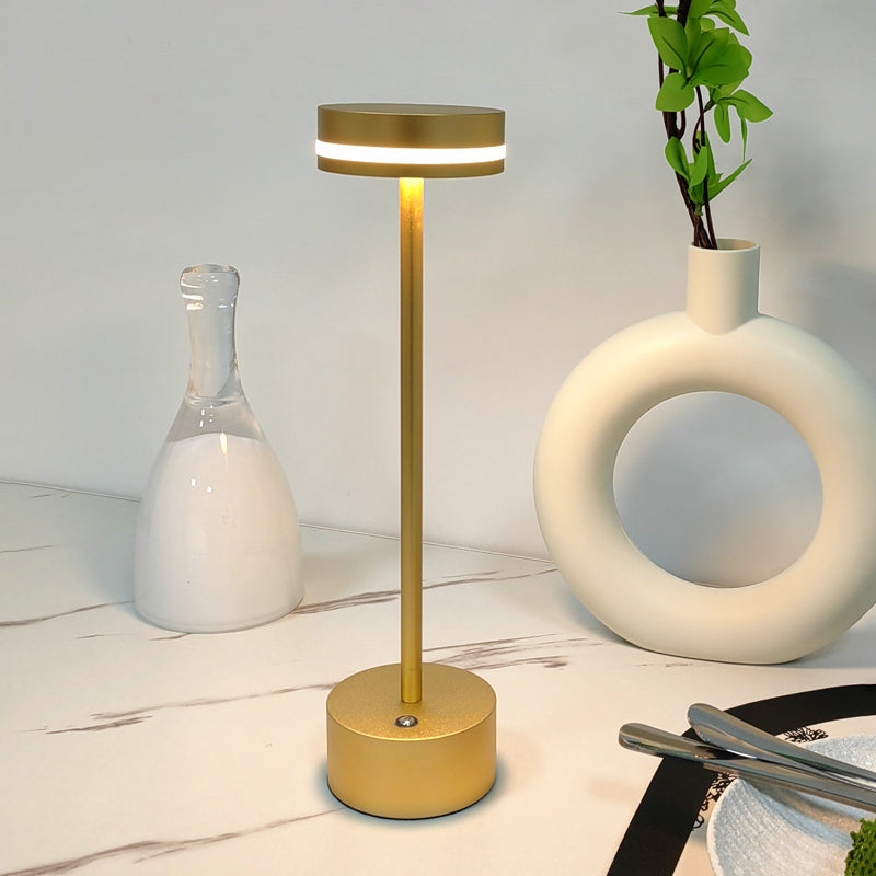 Royeva Cordless LED Table Lamp with Touch Control & USB Rechargeable Battery