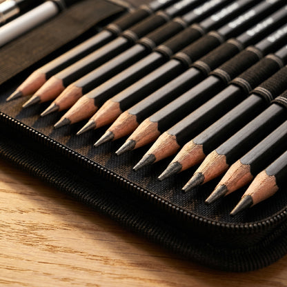 Royora Professional Drawing Kit-Graphite And Charcoal Sketch Set Art Supplies