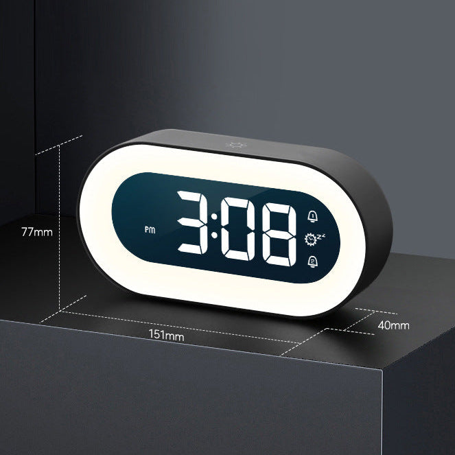 Royelle Dimmable Sunrise Alarm Clock with Nature Sounds & Gentle Wake-Up Light
