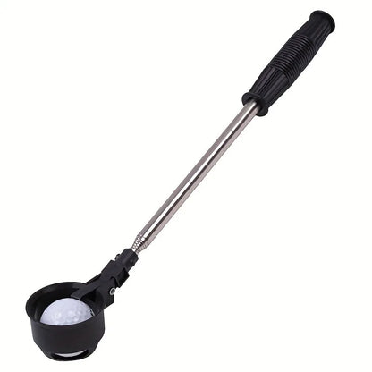 Royeva Stainless Steel Telescopic Golf Ball Retriever With Easy Grip Handle