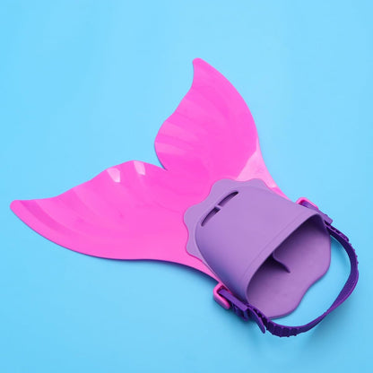 Royeva Adjustable Mermaid Monofin Swim Fin For Kids Training And Swimming