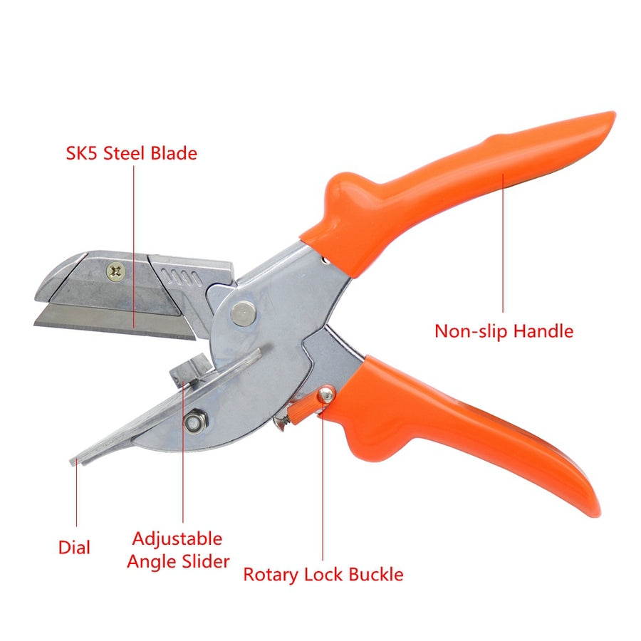 Royeva Adjustable Miter Shear Cutter For Trim And Molding With SK5 Steel Blade
