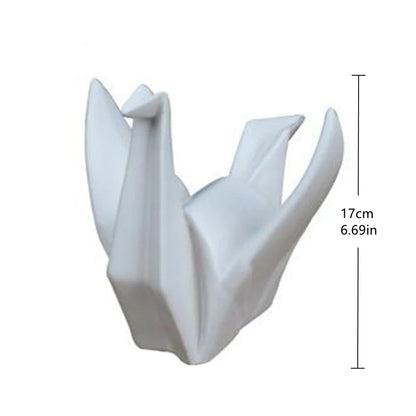 Abstract Ceramic Bird Sculpture | Home & Office Décor 0