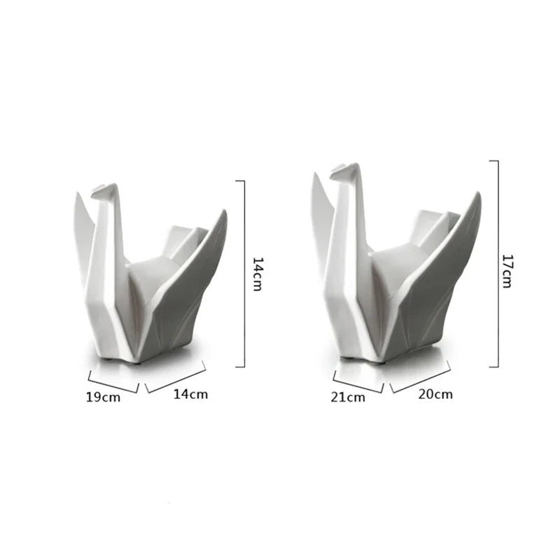 Abstract Ceramic Bird Sculpture | Home & Office Décor 4