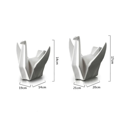 Abstract Ceramic Bird Sculpture | Home & Office Décor 4
