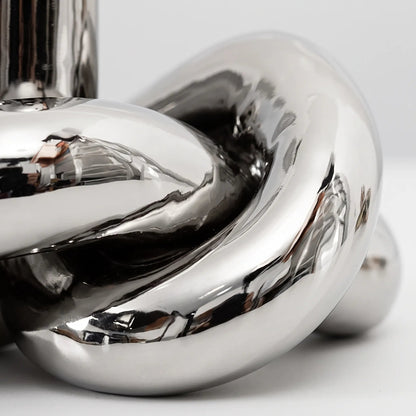 Abstract Continuous Knot Sculpture - Knotica 4