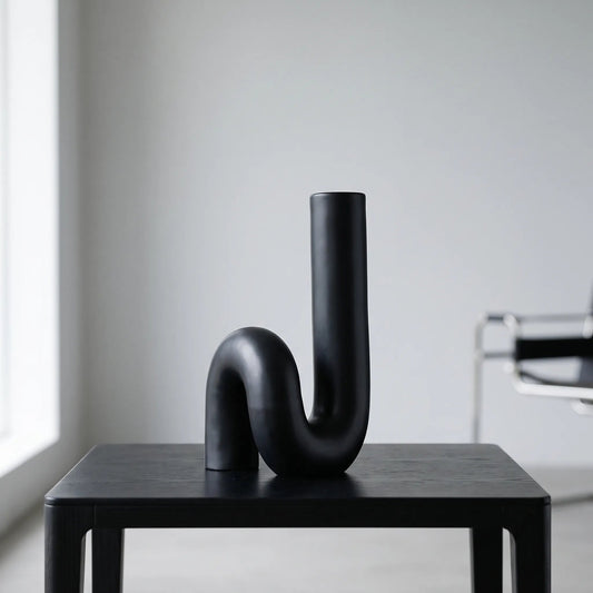 Abstract Geometric Tubular Display Vase - Nodulo 1